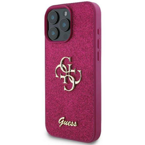 Guess - Glitter Fixed Big 4G (GUHCP16SHG4SGU) - iPhone 16 - Purple