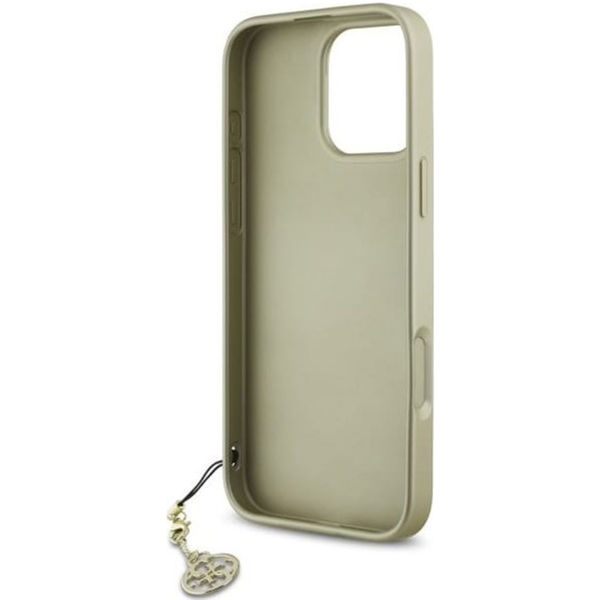 Guess - Hardcase 4G Charms Collection (GUHCP16LGF4GBR) - iPhone 16 Pro - Brown