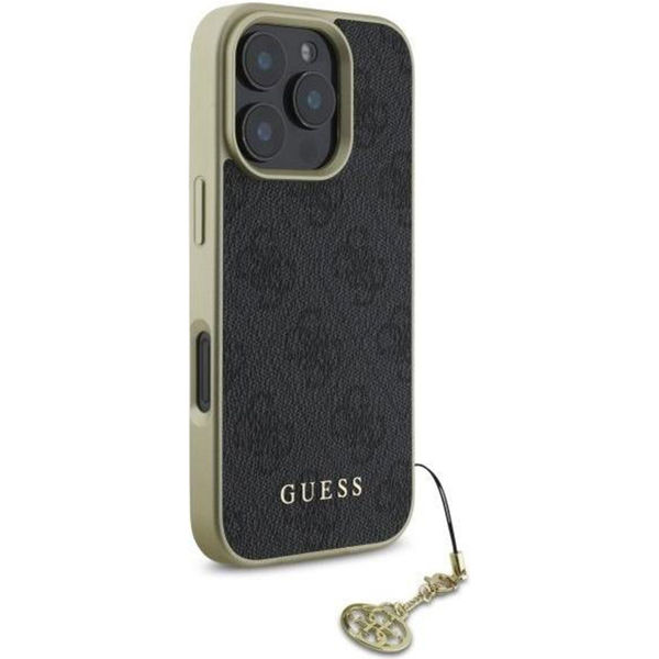 Guess - Hardcase 4G Charms Collection (GUHCP16XGF4GGR) - iPhone 16 Pro Max - Black