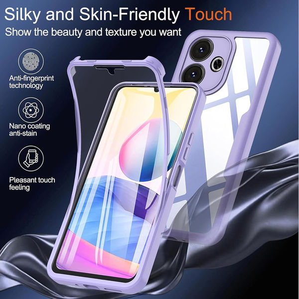 Techsuit - ColorVerse 360 Series + Screen Protector - Samsung Galaxy A36 5G / A56 5G - Black