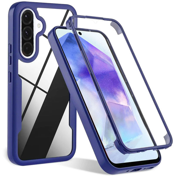Techsuit - ColorVerse 360 Series + Screen Protector - Samsung Galaxy A36 5G / A56 5G - Blue