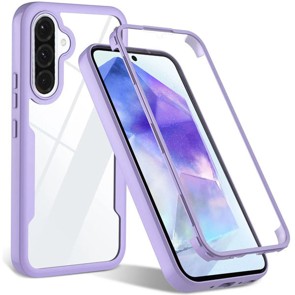 Techsuit - ColorVerse 360 Series + Screen Protector - Samsung Galaxy A36 5G / A56 5G - Purple