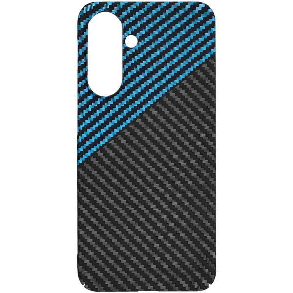 Techsuit - Carbonite FiberShell - Samsung Galaxy A36 5G - Blue Pulse