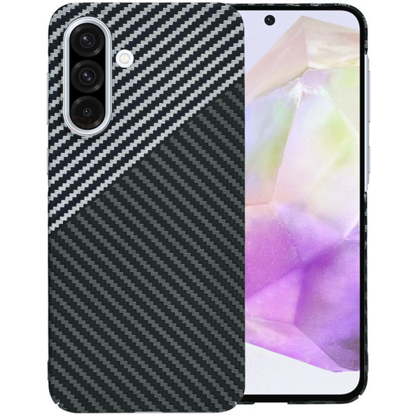 Techsuit - Carbonite FiberShell - Samsung Galaxy A36 5G - Stealth Gray
