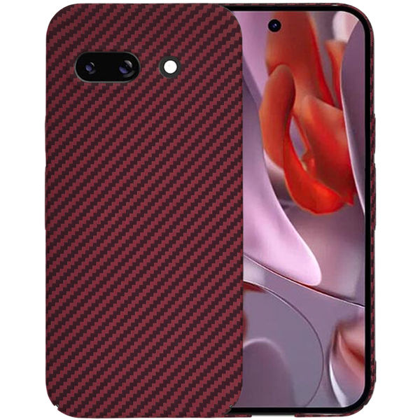 Techsuit - Carbonite FiberShell - Google Pixel 9a - Red