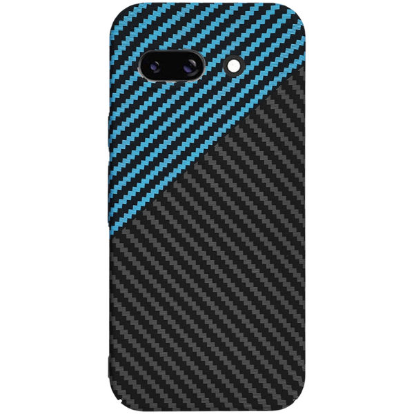 Techsuit - Carbonite FiberShell - Google Pixel 9a - Blue Pulse
