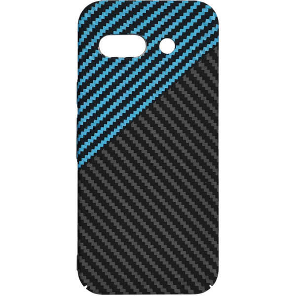 Techsuit - Carbonite FiberShell - Google Pixel 9a - Blue Pulse