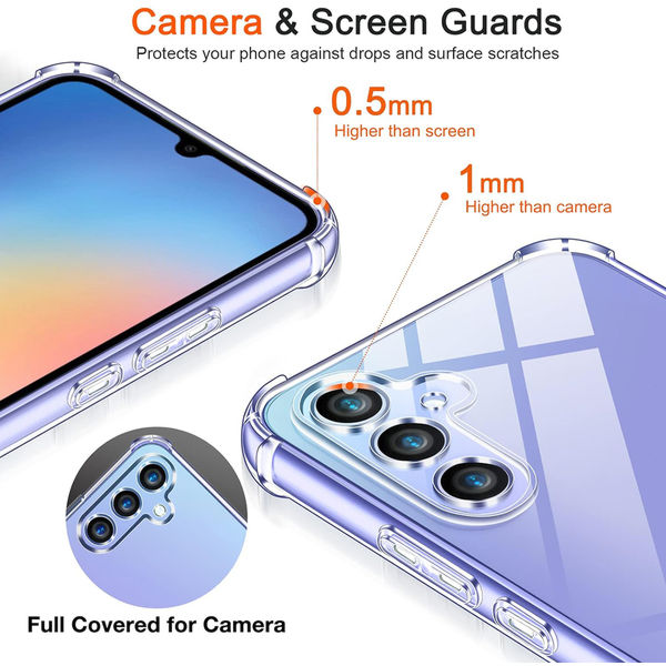 Techsuit - Shockproof Clear Silicone - Google Pixel 9a - Clear