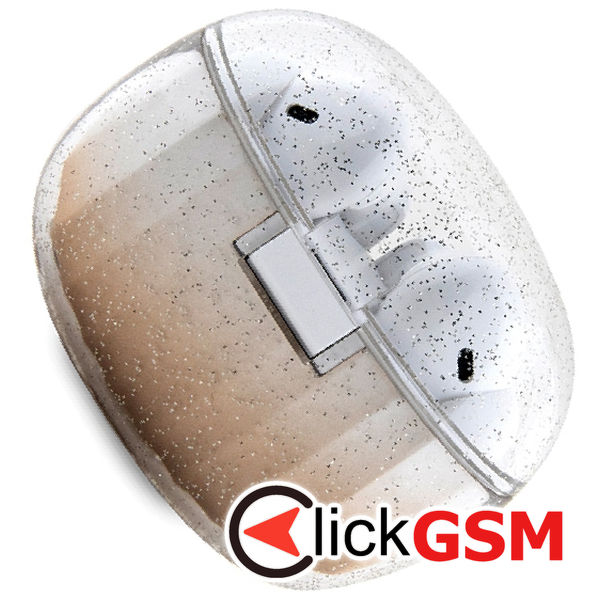 Guess - Wireless Earbuds (GUTWSHDGKEED) - Bluetooth 5.3, TWS, USB-C, with Docking Station, IPX4 - Glitter Gold Gradient