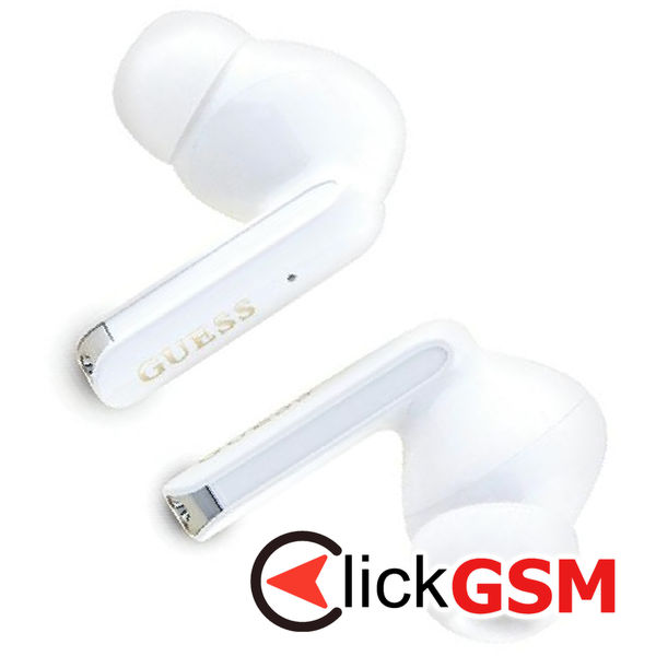 Guess - Wireless Earbuds (GUTWSHDGKEEK) - Bluetooth 5.3, TWS, USB-C, with Docking Station, IPX4 - Glitter Black Gradient