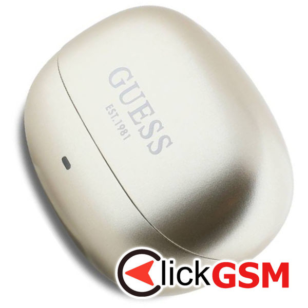 Guess - Wireless Earbuds Capsule Printed Logo (GUTWST88MCTGD) - In-Ear, Bluetooth, TWS - Gold