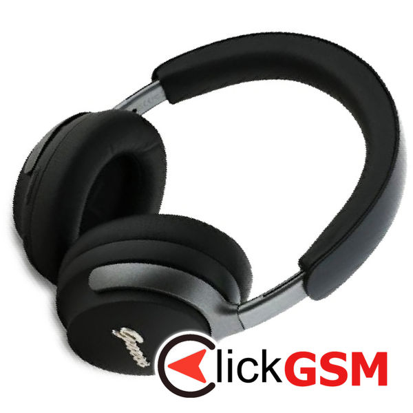 Guess - Wireless Headphones Metal Script Logo (GUBHC22PSFCSMK) - Bluetooth, ANC, On-ear - Black