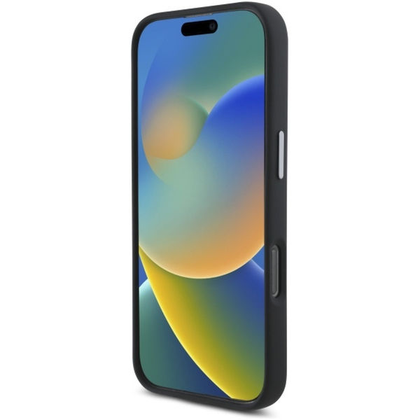 DKNY - Hardcase Liquid Silicone Metal Logo (DKHCP16XSMCBSK) - iPhone 16 Pro Max - Black