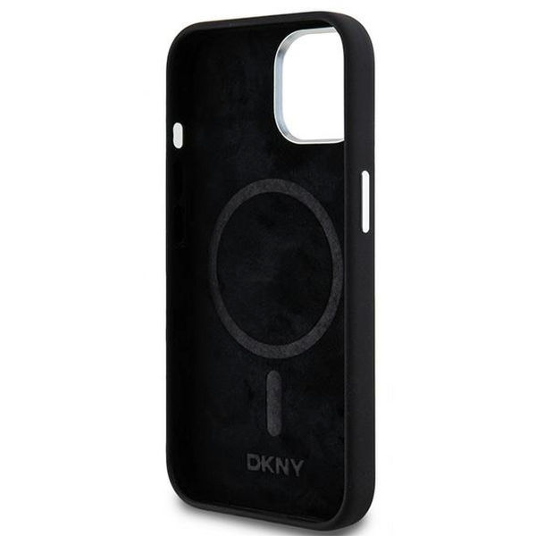 DKNY - Hardcase Liquid Silicone (DKHMP14SSMCHLK) - iPhone 15 - Black