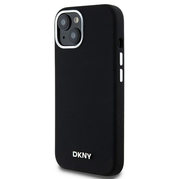 DKNY - Hardcase Liquid Silicone (DKHMP14SSMCHLK) - iPhone 15 - Black