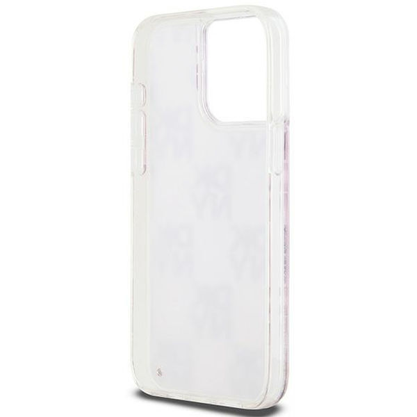 DKNY - Hardcase Liquid Glitter Multilogo (DKHCP15XLCPEPP) - iPhone 15 Pro Max - Pink
