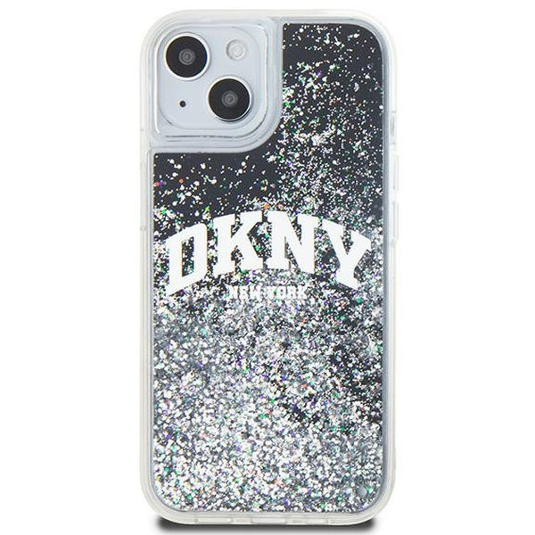 DKNY - Hardcase Liquid Glitter Big Logo (DKHCP15SLBNAEK) - iPhone 15 - Black