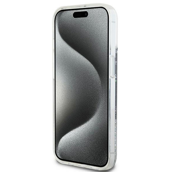 DKNY - Hardcase Liquid Glitter Big Logo (DKHCP15SLBNAEK) - iPhone 15 - Black