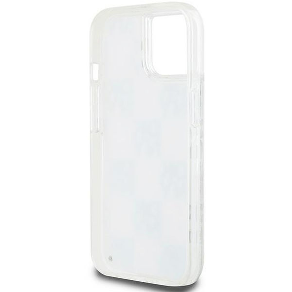 DKNY - Hardcase Liquid Glitter Multilogo (DKHCP15SLCPEPT) - iPhone 15 - White