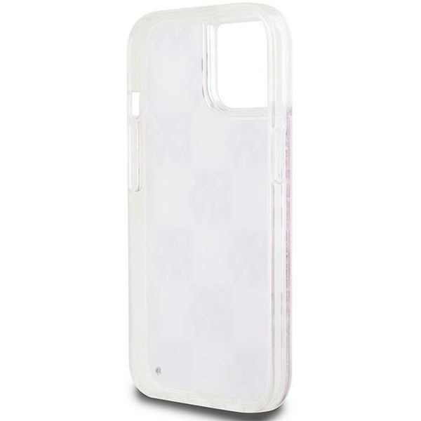 DKNY - Hardcase Liquid Glitter Multilogo (DKHCP15SLCPEPP) - iPhone 15 - Pink