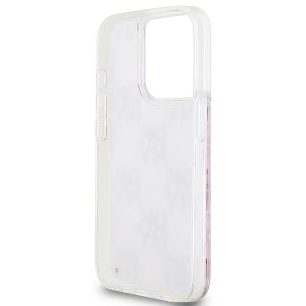 DKNY - Hardcase Liquid Glitter Multilogo (DKHCP15LLCPEPP) - iPhone 15 Pro - Pink