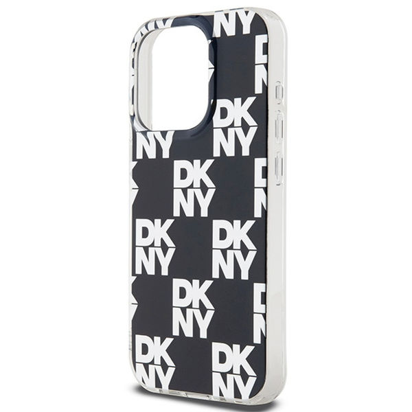 DKNY - IML Checkered Mono Pattern (DKHCP15XHDLCEK) - iPhone 15 Pro Max - Black