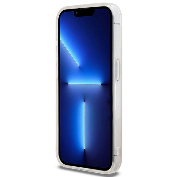 DKNY - IML Checkered Mono Pattern & Printed Stripes MagSafe (DKHMP15XHCPTSP) - iPhone 15 Pro Max - Pink