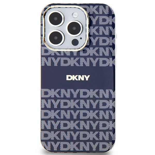 DKNY - IML Mono & Stripe MagSafe (DKHMP15XHRHSEB) - iPhone 15 Pro Max - Blue