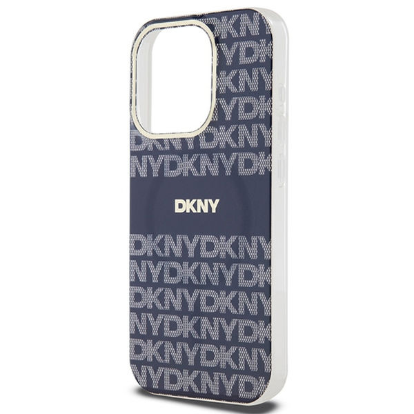 DKNY - IML Mono & Stripe MagSafe (DKHMP15XHRHSEB) - iPhone 15 Pro Max - Blue