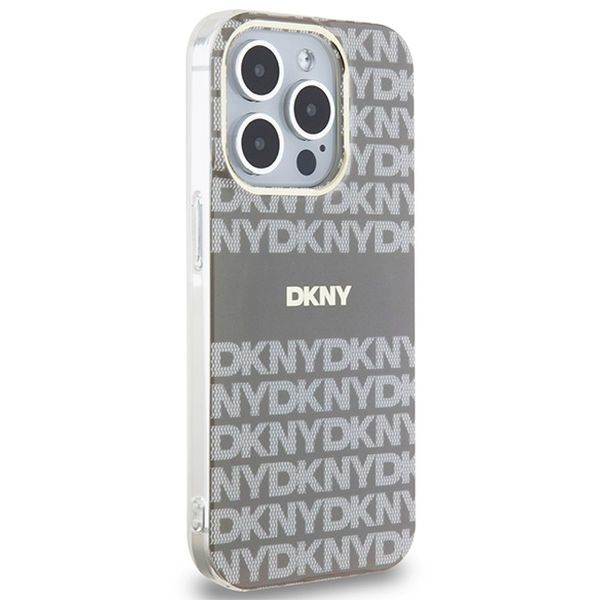 DKNY - IML Mono & Stripe MagSafe (DKHMP15XHRHSEE) - iPhone 15 Pro Max - Beige