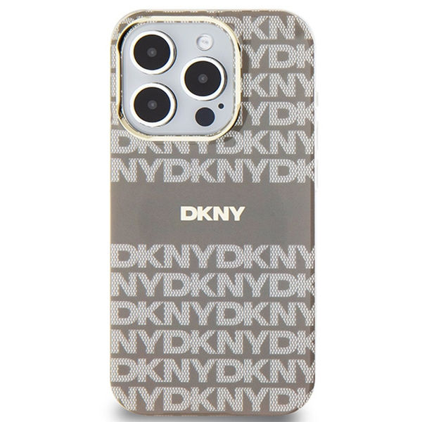 DKNY - IML Mono & Stripe MagSafe (DKHMP15XHRHSEE) - iPhone 15 Pro Max - Beige