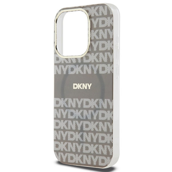 DKNY - IML Mono & Stripe MagSafe (DKHMP15XHRHSEE) - iPhone 15 Pro Max - Beige