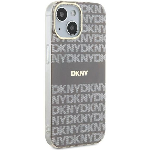 DKNY - IML Mono & Stripe MagSafe (DKHMP15SHRHSEE) - iPhone 15 - Beige
