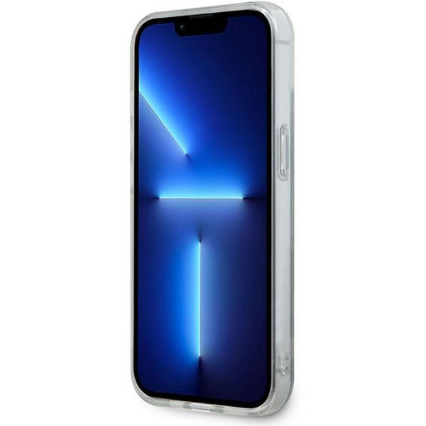 DKNY - IML Checkered Mono Pattern & Printed Stripes MagSafe (DKHMP15SHCPTSK) - iPhone 15 - Black