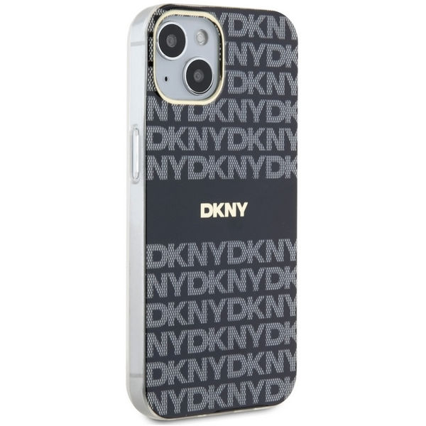 DKNY - IML Mono & Stripe MagSafe (DKHMP15SHRHSEK) - iPhone 15 - Black