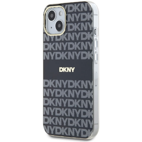 DKNY - IML Mono & Stripe MagSafe (DKHMP15SHRHSEK) - iPhone 15 - Black