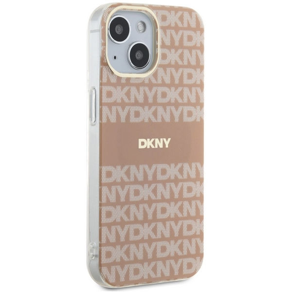 DKNY - IML Mono & Stripe MagSafe (DKHMP15SHRHSEP) - iPhone 15 - Pink