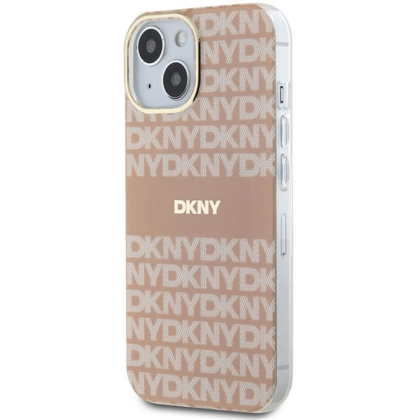 DKNY - IML Mono & Stripe MagSafe (DKHMP15SHRHSEP) - iPhone 15 - Pink