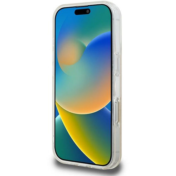 DKNY - Hardcase Repeat Texture Pattern With Stripe MagSafe (DKHMP16XHRHSEP) - iPhone 16 Pro Max - Pink