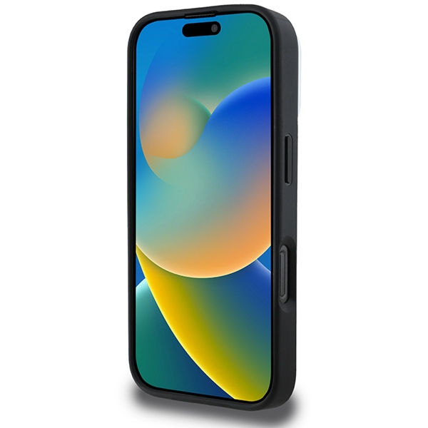 DKNY - Hardcase Plain Silver Logo MagSafe (DKHMP16XPSCMCLK) - iPhone 16 Pro Max - Black