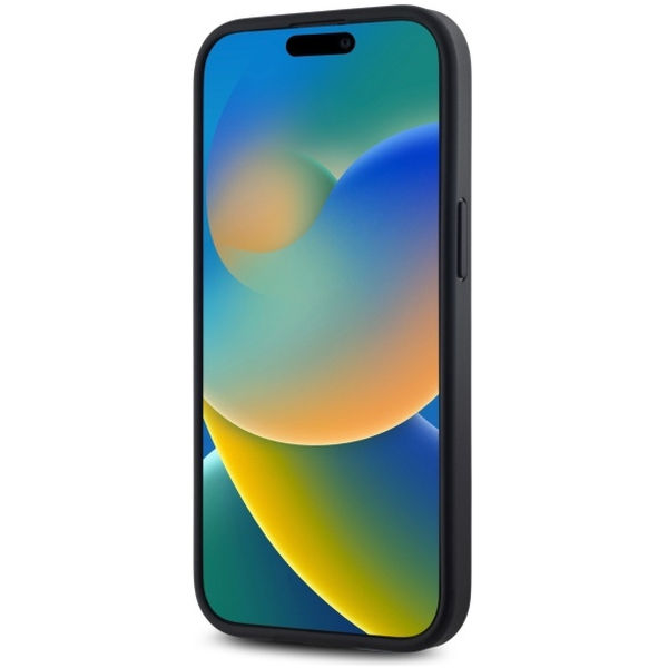 DKNY - Hardcase Plain Logo MagSafe (DKHMP15SPSCMCLK) - iPhone 15 - Black