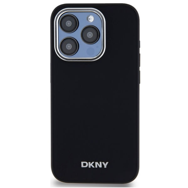 DKNY - Hardcase Plain Logo MagSafe (DKHMP15LPSCMCLK) - iPhone 15 Pro - Black