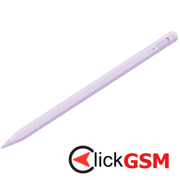 Techsuit - Stylus Pen (AC10SH) - for iPad, Bluetooth, Type-C, 125mAh, Palm Rejection, Replaceable Apple Nib - Mystic Lilac
