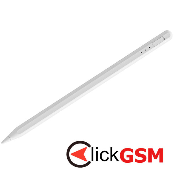 Techsuit - Stylus Pen (AX10-T) - for iPad, Type-C, Palm Rejection, Tilt Sensitivity, Side Adsorption, 125mAh - White