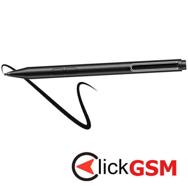 Techsuit - Stylus Pen (F94S) - for Microsoft Surface, Active, Educational Pen, Palm Rejection, AAAA Battery, MPP1.51 - Black