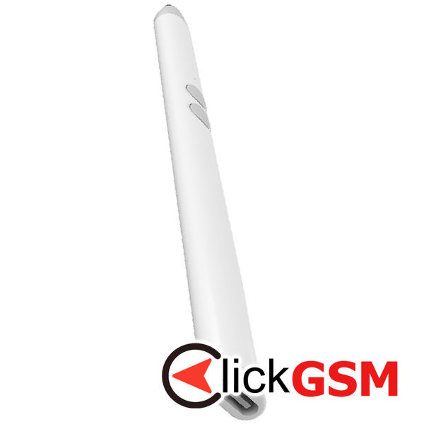 Techsuit - Stylus Pen (UA20) - for Phones and Tablets, Active, Bluetooth, Type-C, 105mAh, Aluminum Alloy - White
