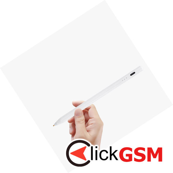 Techsuit - Stylus Pen (S3) - for Phones and Tablets, Universal, Active, Type-C, Fast Charging, 130mAh - Blue