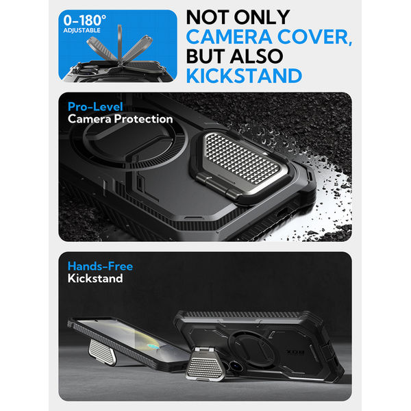 I-Blason - Armorbox MagSafe - Samsung Galaxy S25 Plus - Black