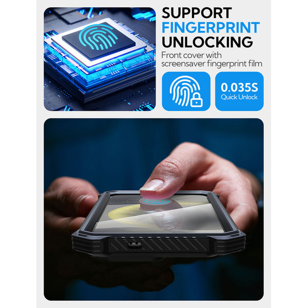 I-Blason - Armorbox MagSafe - Samsung Galaxy S25 Plus - Black