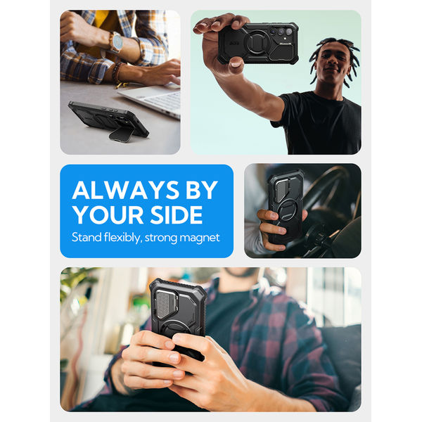 I-Blason - Armorbox MagSafe - Samsung Galaxy S25 Plus - Black